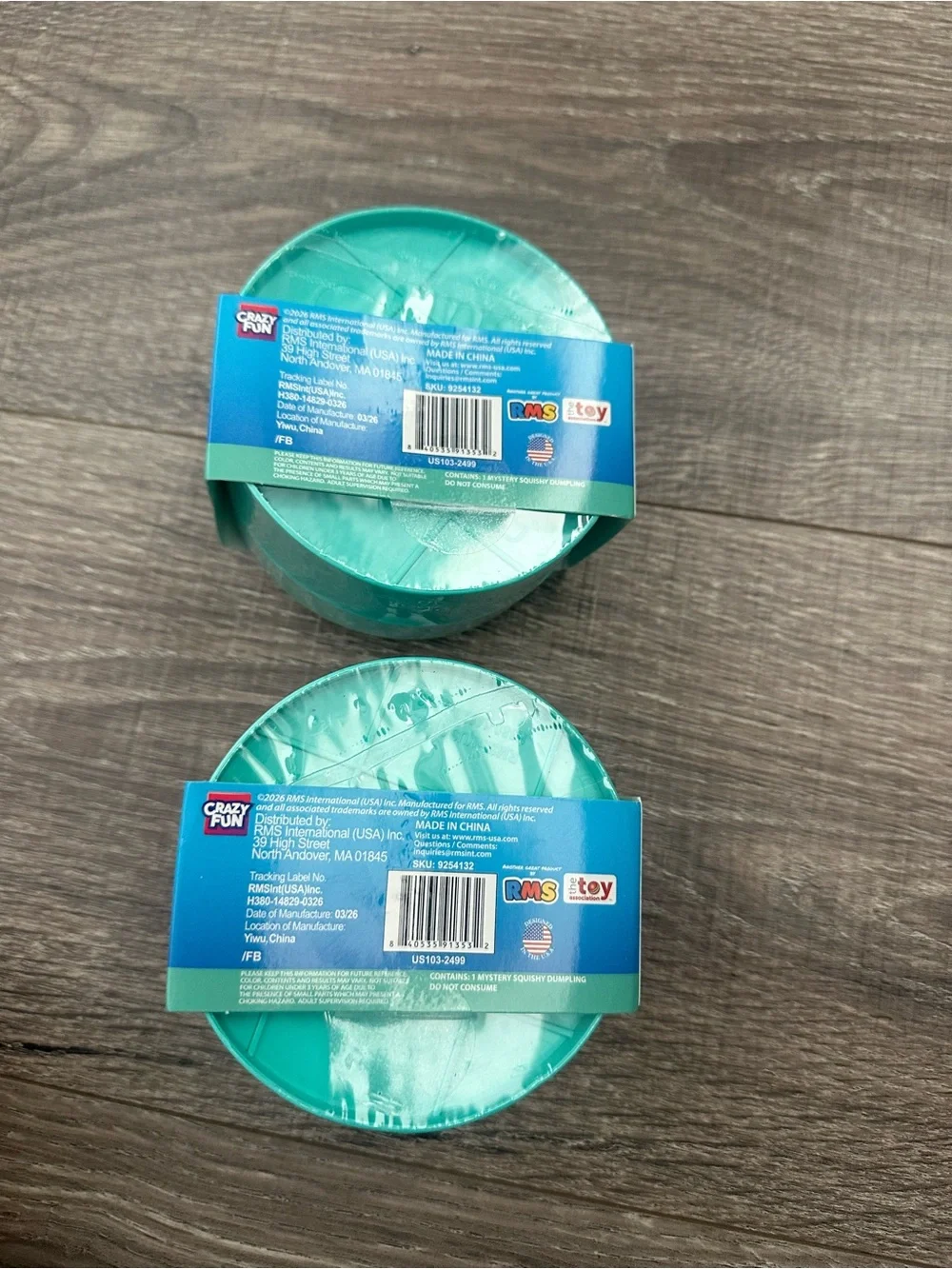 NWT’s Shark Edition mystery Dumpling Squishy Toy - Teal - Picture 2 of 11